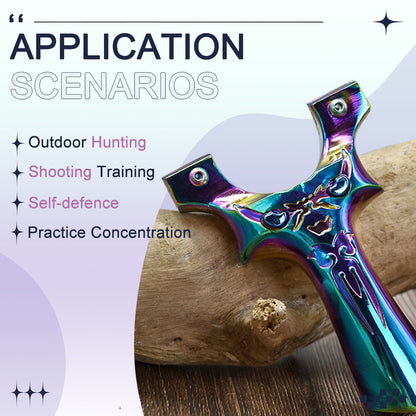 Piaoyu Alloy Slingshot A020 - Professional Stainless Steel Hunting Catapult