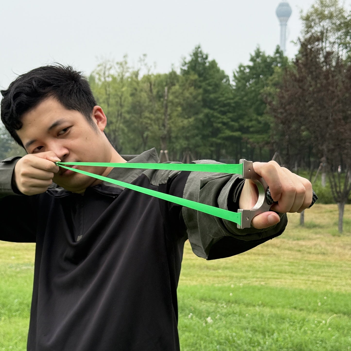 Piaoyu Stainless Steel Slingshot C020