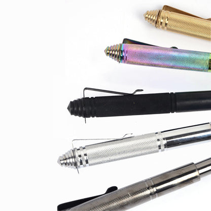 Three Self-defense Pen Type Telescopic Rod Telescopic Rod Titanium Alloy Outdoor Tool Tactical Survival Pen