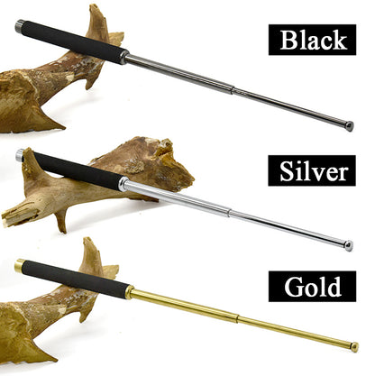 Outdoor Tool Portable Stainless Steel Retractable Stick Sports Training Equipment