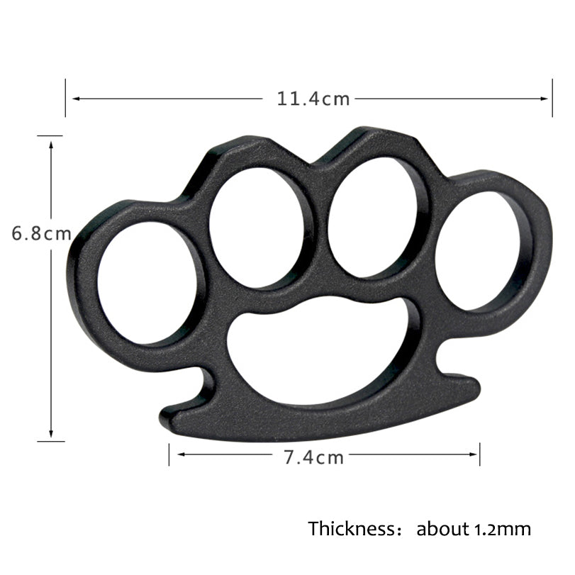 2pcs Thick High-strength Tactical Knuckles Rope Knuckle Finger Tiger Tactical Survival Tool Outdoor Multifunctional Self-defense Protective Equipment