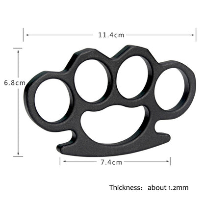 2pcs Thick High-strength Tactical Knuckles Rope Knuckle Finger Tiger Tactical Survival Tool Outdoor Multifunctional Self-defense Protective Equipment