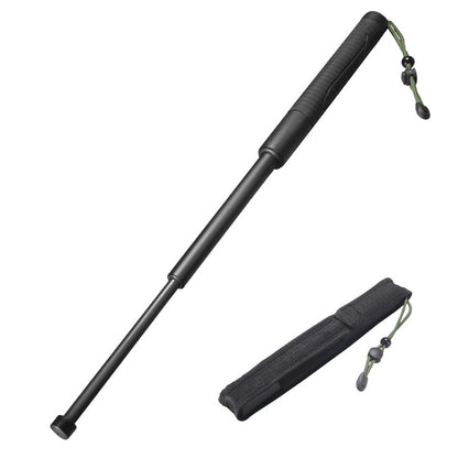 Long and Short Self-contained Telescopic Self-defense Stick Device 3-section Telescopic Knuckle Multi-function Tool