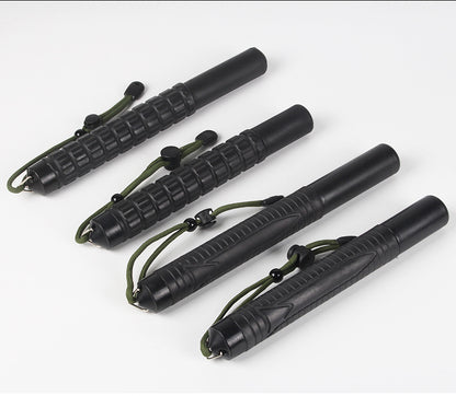 Long and Short Self-contained Telescopic Self-defense Stick Device 3-section Telescopic Knuckle Multi-function Tool