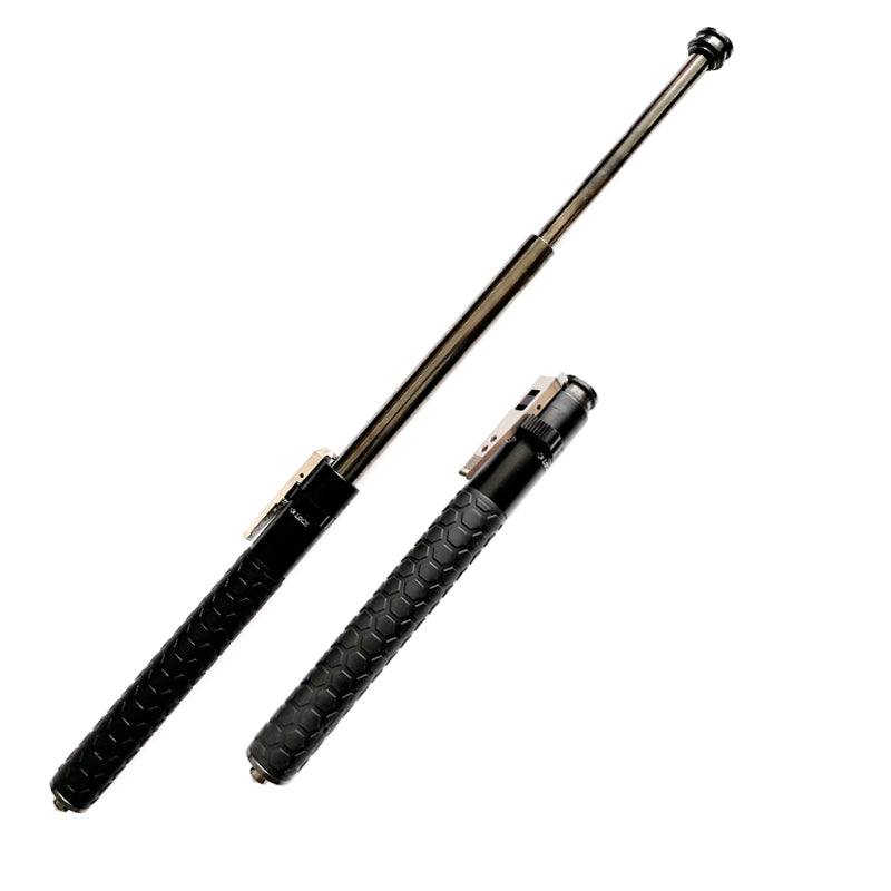 Spring Type Three-section Self-defense Telescopic Baton Car Self-defense Weapon Police Baton Telescopic Baton