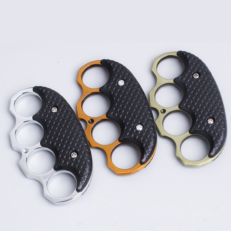 2 PC Tactical Knuckles Rope Knuckle Finger Tiger Tactical Survival Tool Outdoor Multifunctional Self-defense Protective Equipment
