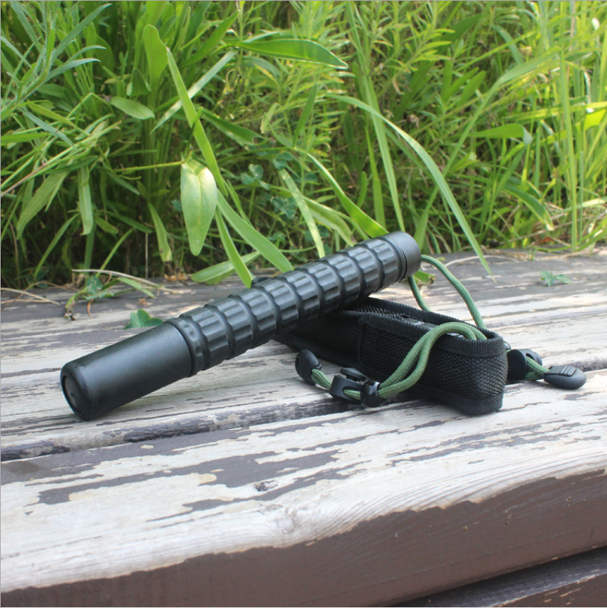Long and Short Self-contained Telescopic Self-defense Stick Device 3-section Telescopic Knuckle Multi-function Tool
