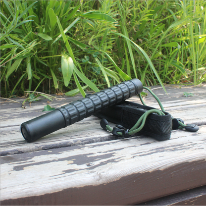 Long and Short Self-contained Telescopic Self-defense Stick Device 3-section Telescopic Knuckle Multi-function Tool