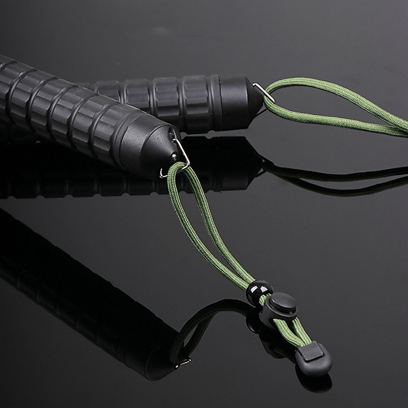 Long and Short Self-contained Telescopic Self-defense Stick Device 3-section Telescopic Knuckle Multi-function Tool