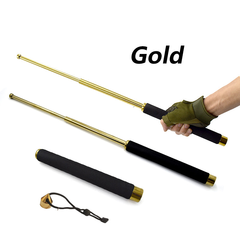 Outdoor Tool Portable Stainless Steel Retractable Stick Sports Training Equipment