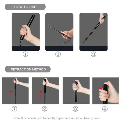 Self-defense Supplies Equipment_ Retractable Stick
