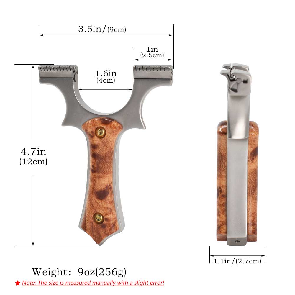 Piaoyu Stainless Steel Slingshot C037