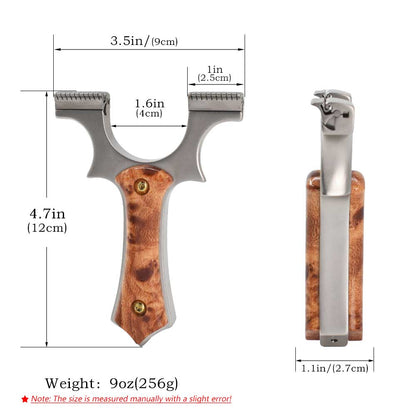 Piaoyu Stainless Steel Slingshot C037