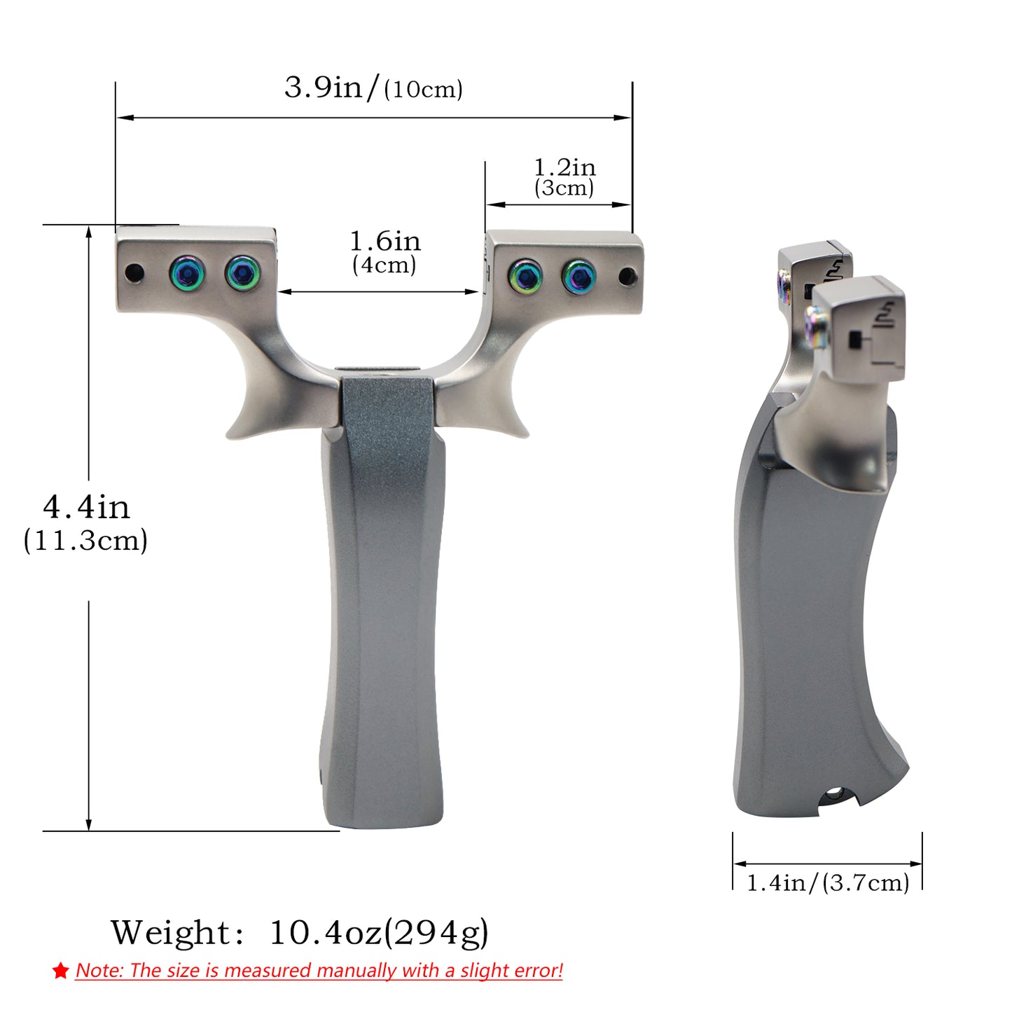 Piaoyu Stainless Steel Slingshot C021