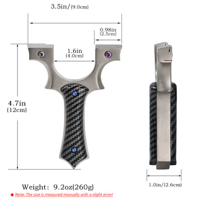 Piaoyu Stainless Steel Slingshot C030