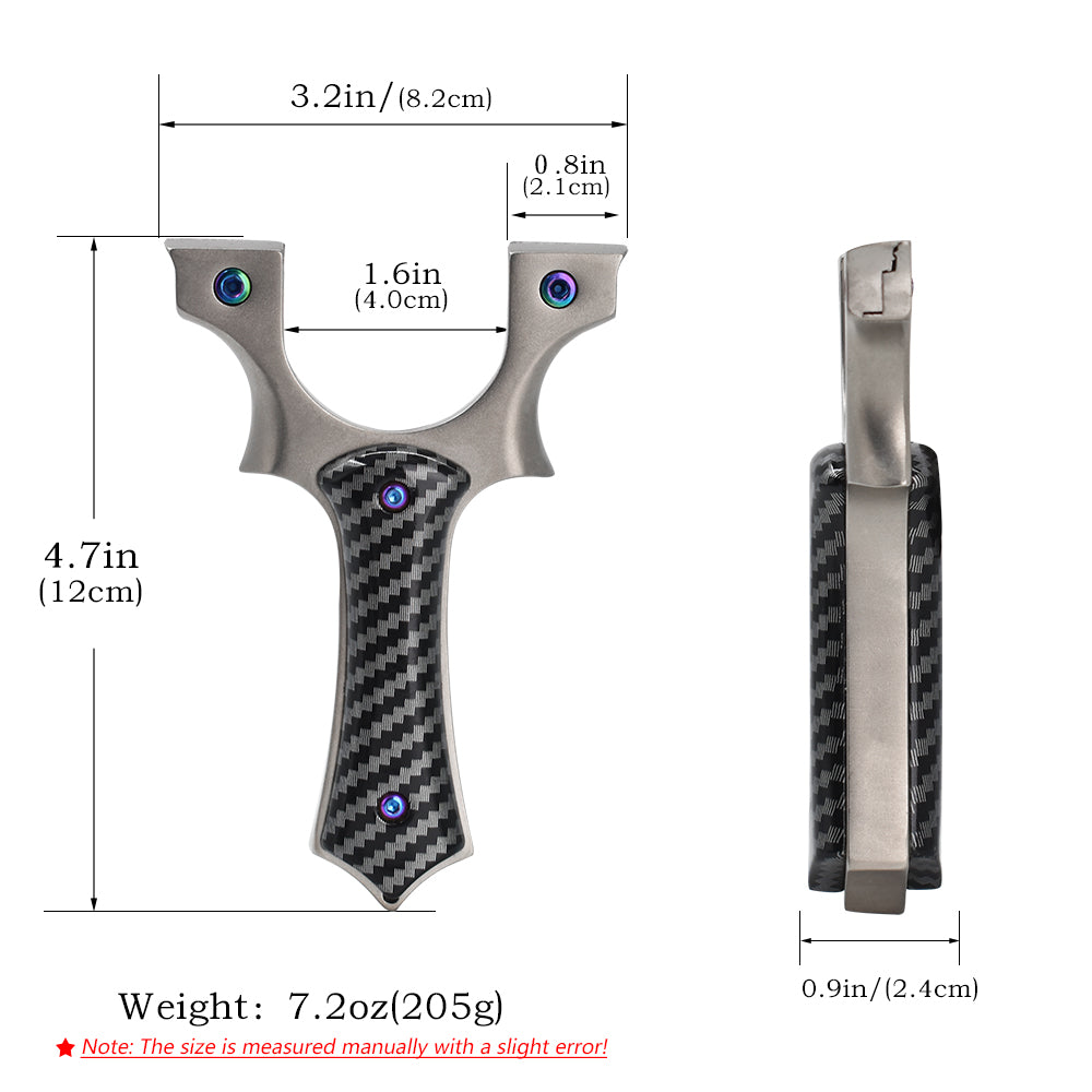 Piaoyu Stainless Steel Slingshot C020