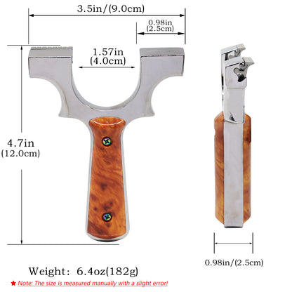 Piaoyu Alloy Slingshot A007 - Professional Stainless Steel Hunting Catapult