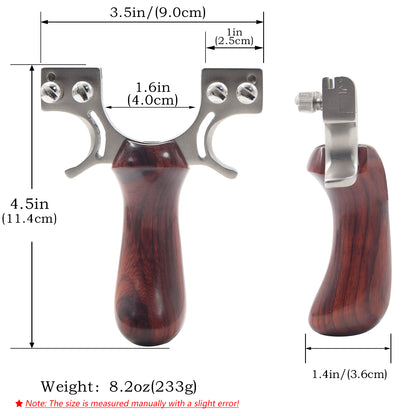 Piaoyu Stainless Steel Slingshot C049