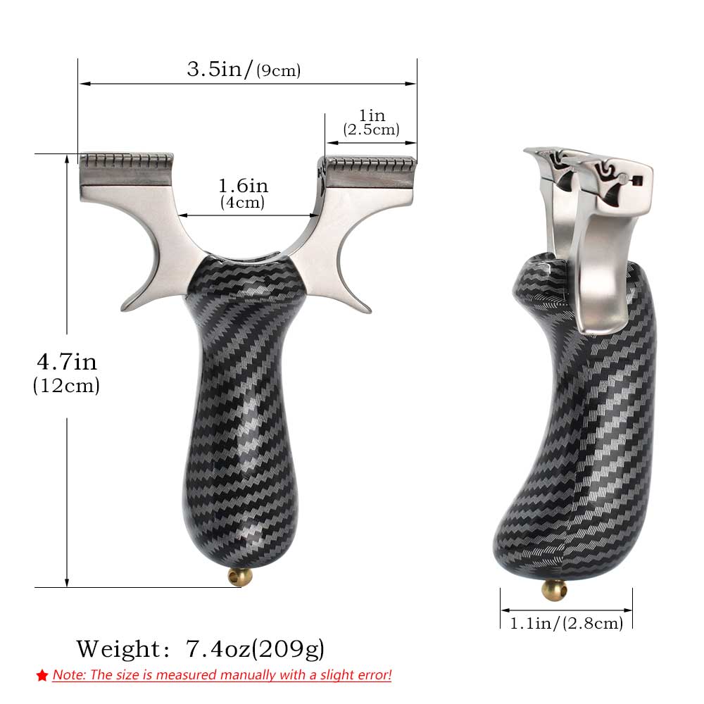 Piaoyu Stainless Steel Slingshot C029