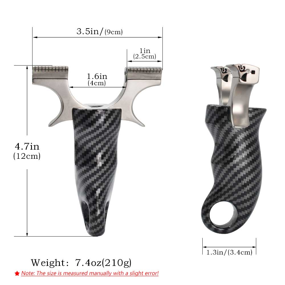 Piaoyu Stainless Steel Slingshot C035
