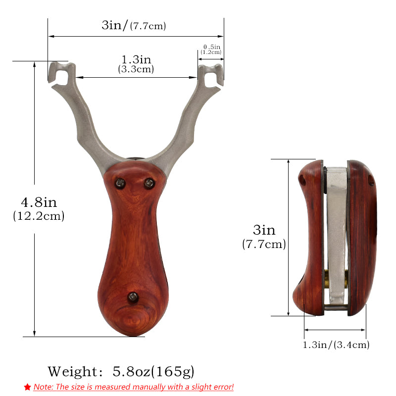 Piaoyu Stainless Steel Slingshot C041