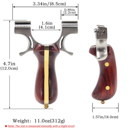 Piaoyu Stainless Steel Slingshot C007