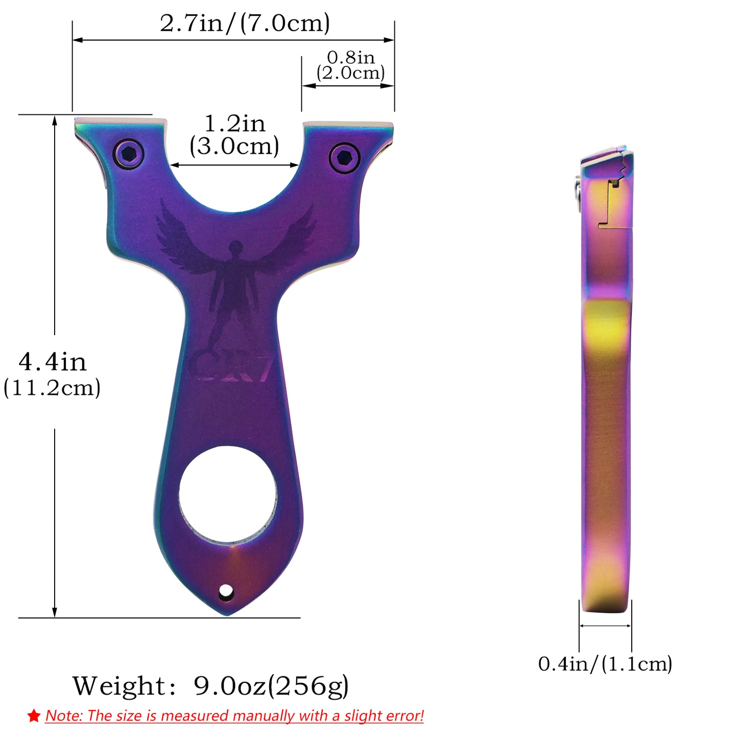 Piaoyu Stainless Steel Slingshot S018