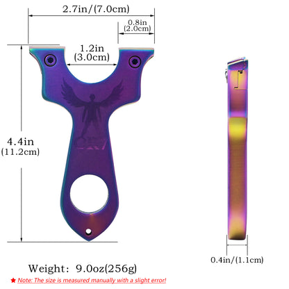 Piaoyu Stainless Steel Slingshot S018