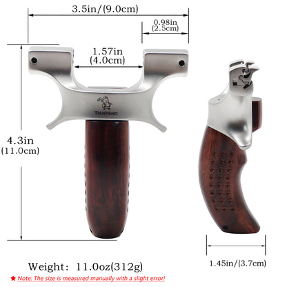 Piaoyu Stainless Steel Slingshot C009