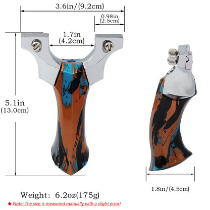 Piaoyu Alloy Slingshot A010 - Professional Stainless Steel Hunting Catapult