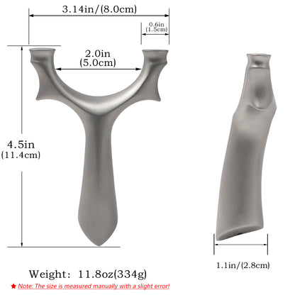 Piaoyu Stainless Steel Slingshot C060