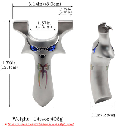 Piaoyu Stainless Steel Slingshot C011