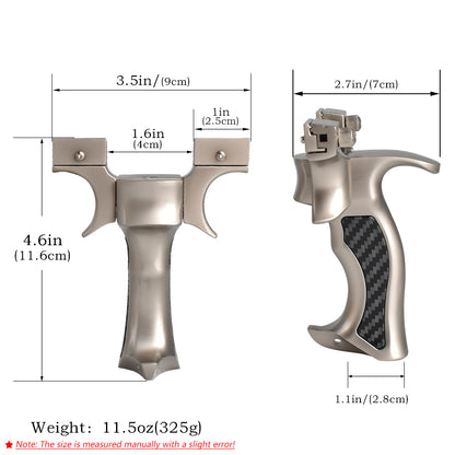 Piaoyu Alloy Slingshot A024 - Professional Stainless Steel Hunting Catapult