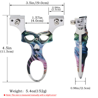 Piaoyu Alloy Slingshot A042 - Professional Stainless Steel Hunting Catapult