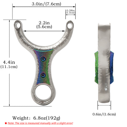 Piaoyu Alloy Slingshot A031 - Professional Stainless Steel Hunting Catapult