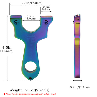 Piaoyu Stainless Steel Slingshot S002