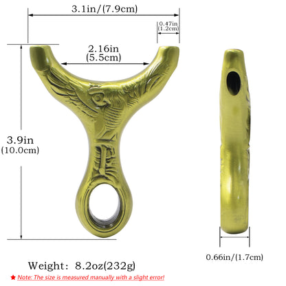 Piaoyu Alloy Slingshot A032 - Professional Stainless Steel Hunting Catapult