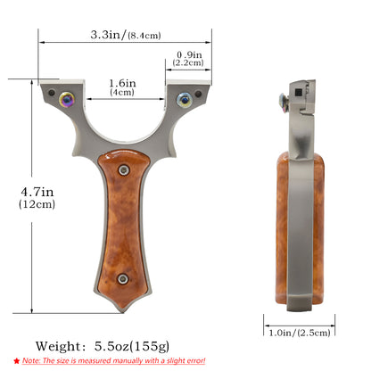 Piaoyu Alloy Slingshot A006 - Professional Stainless Steel Hunting Catapult