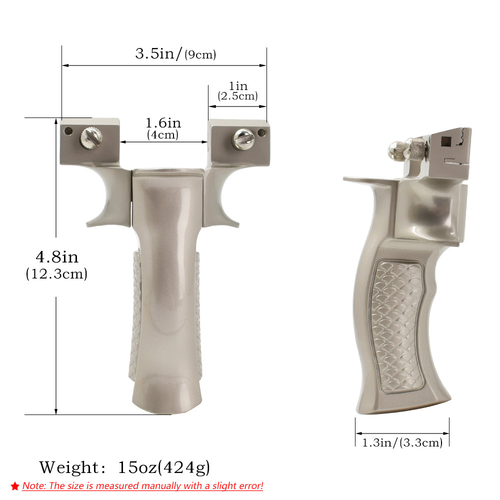 Piaoyu Alloy Slingshot A003 - Professional Stainless Steel Hunting Catapult