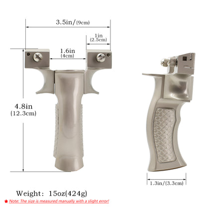 Piaoyu Alloy Slingshot A003 - Professional Stainless Steel Hunting Catapult