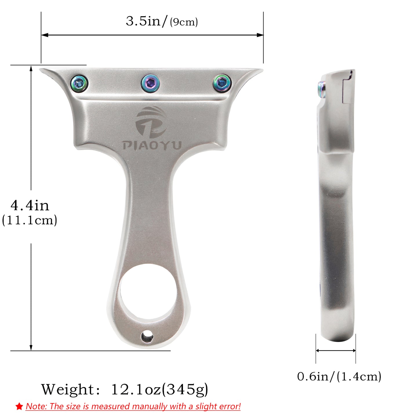 Piaoyu Stainless Steel Slingshot S012