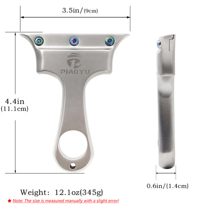 Piaoyu Stainless Steel Slingshot S012
