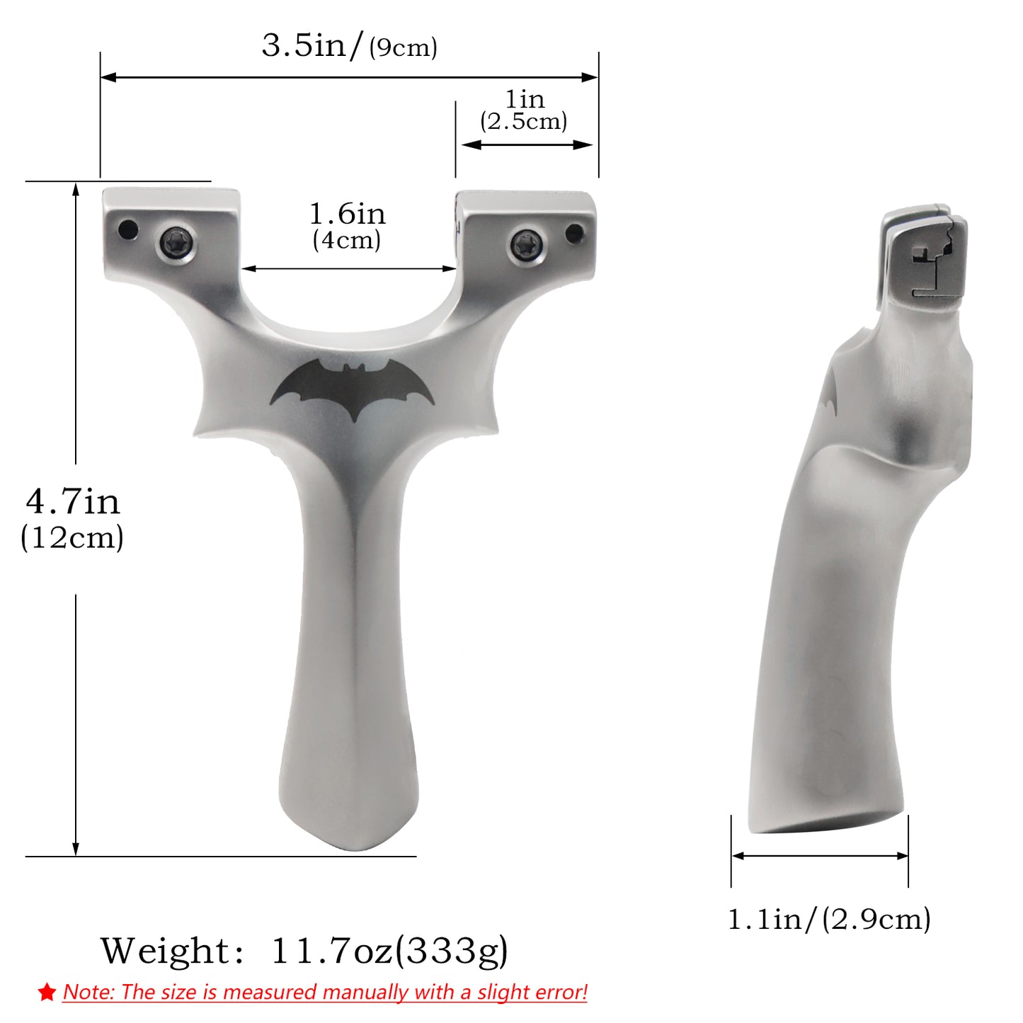 Piaoyu Stainless Steel Slingshot C018