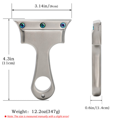 Piaoyu Stainless Steel Slingshot S014