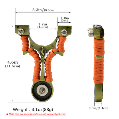 Piaoyu Alloy Slingshot A004 - Professional Stainless Steel Hunting Catapult