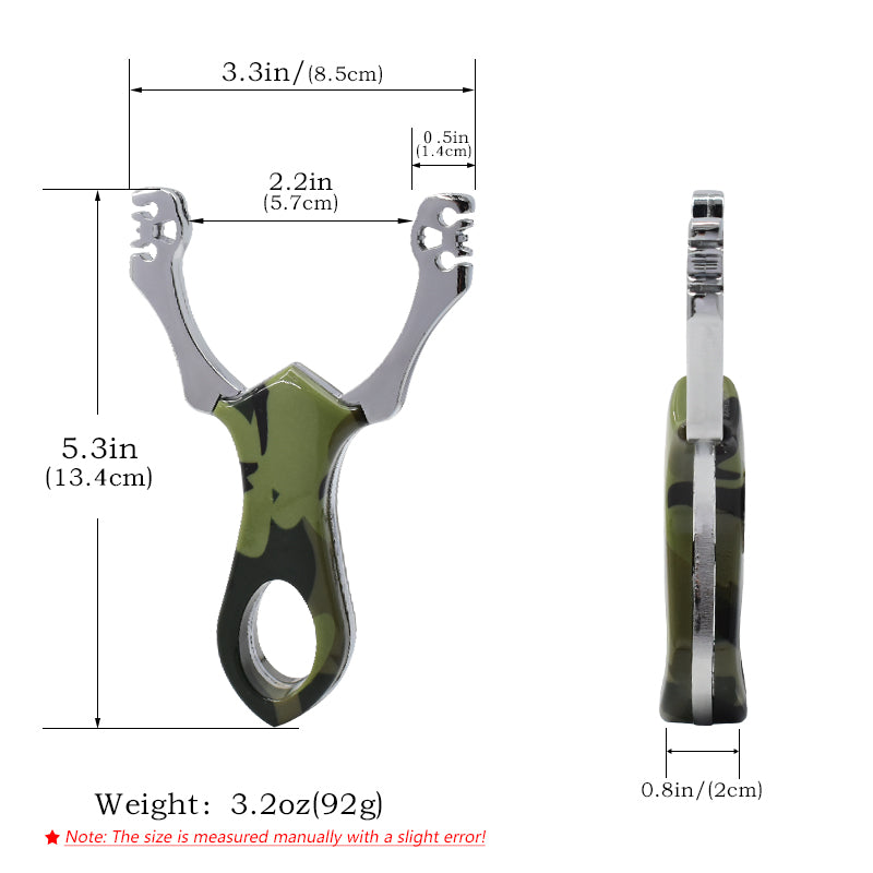 Piaoyu Alloy Slingshot A016 - Professional Stainless Steel Hunting Catapult