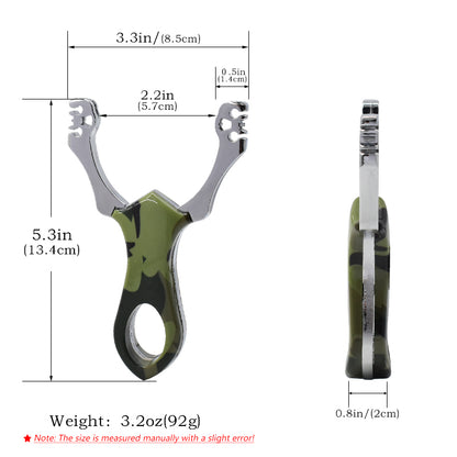 Piaoyu Alloy Slingshot A016 - Professional Stainless Steel Hunting Catapult