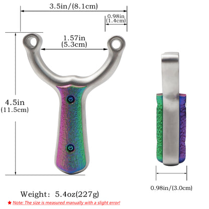 Piaoyu Stainless Steel Slingshot C003
