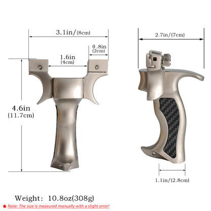 Piaoyu Alloy Slingshot A024 - Professional Stainless Steel Hunting Catapult