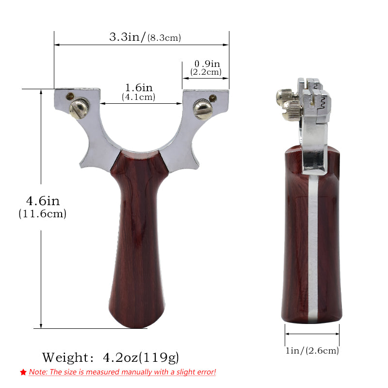Piaoyu Alloy Slingshot A021 - Professional Stainless Steel Hunting Catapult